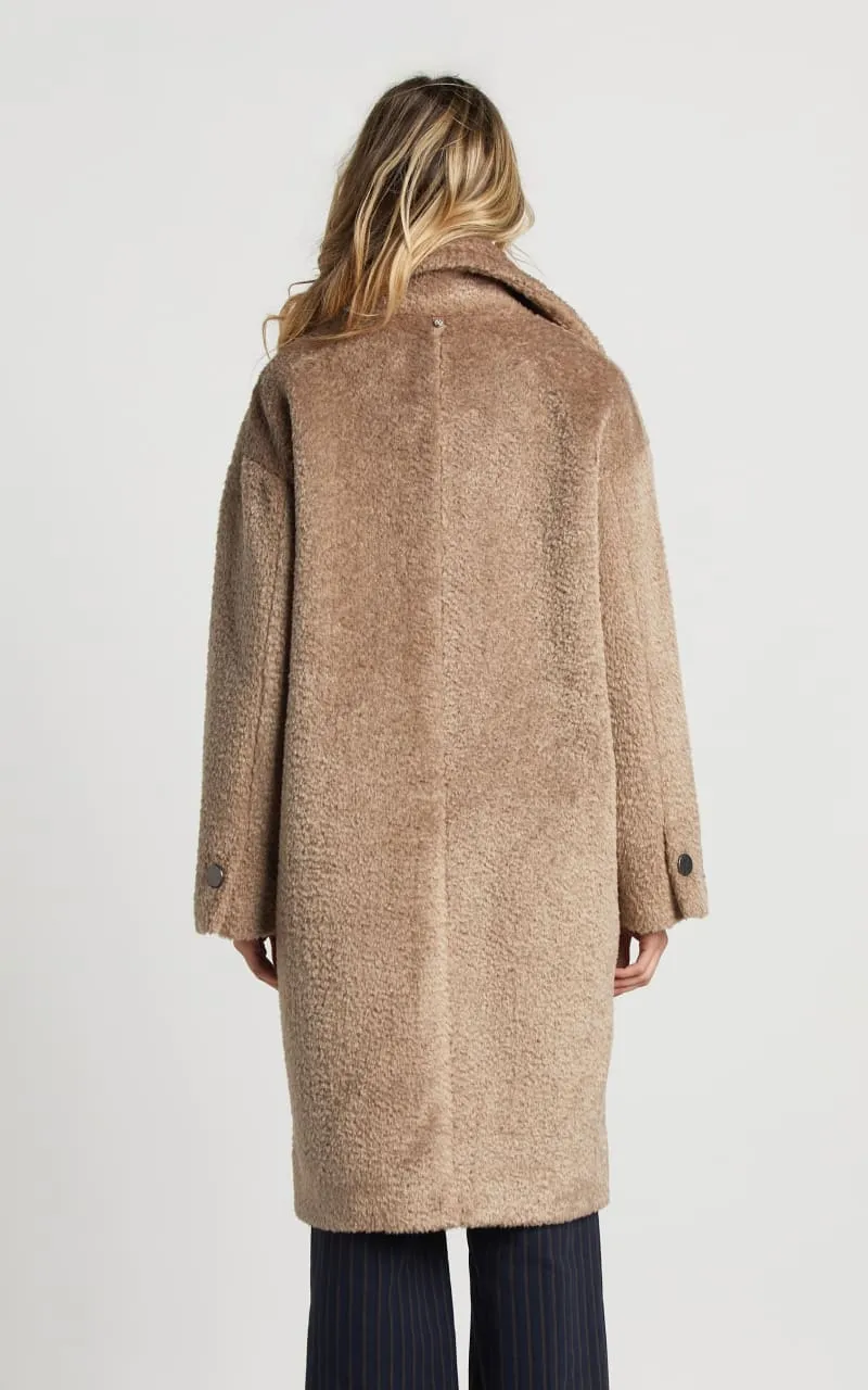 Adroit Atelier- Polly Long Faux Fur Coat