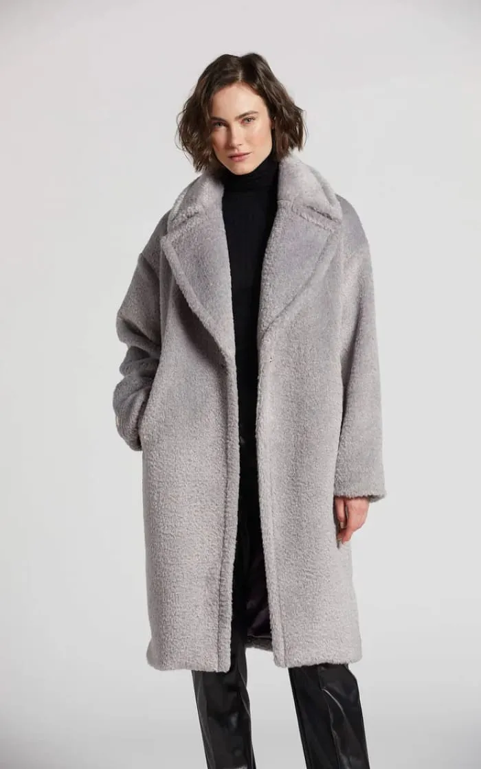 Adroit Atelier- Polly Long Faux Fur Coat