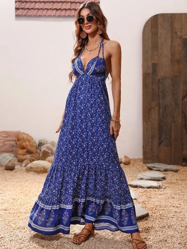 Berry Boho Maxi