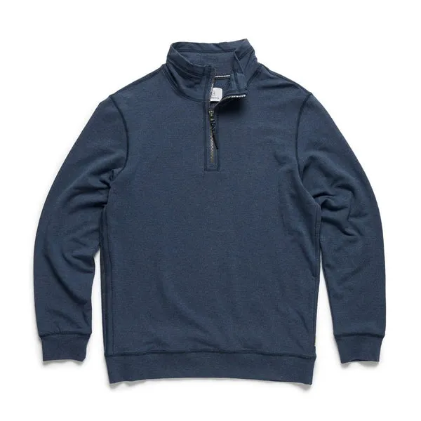 Bobby 1/4 zip brushback fleece