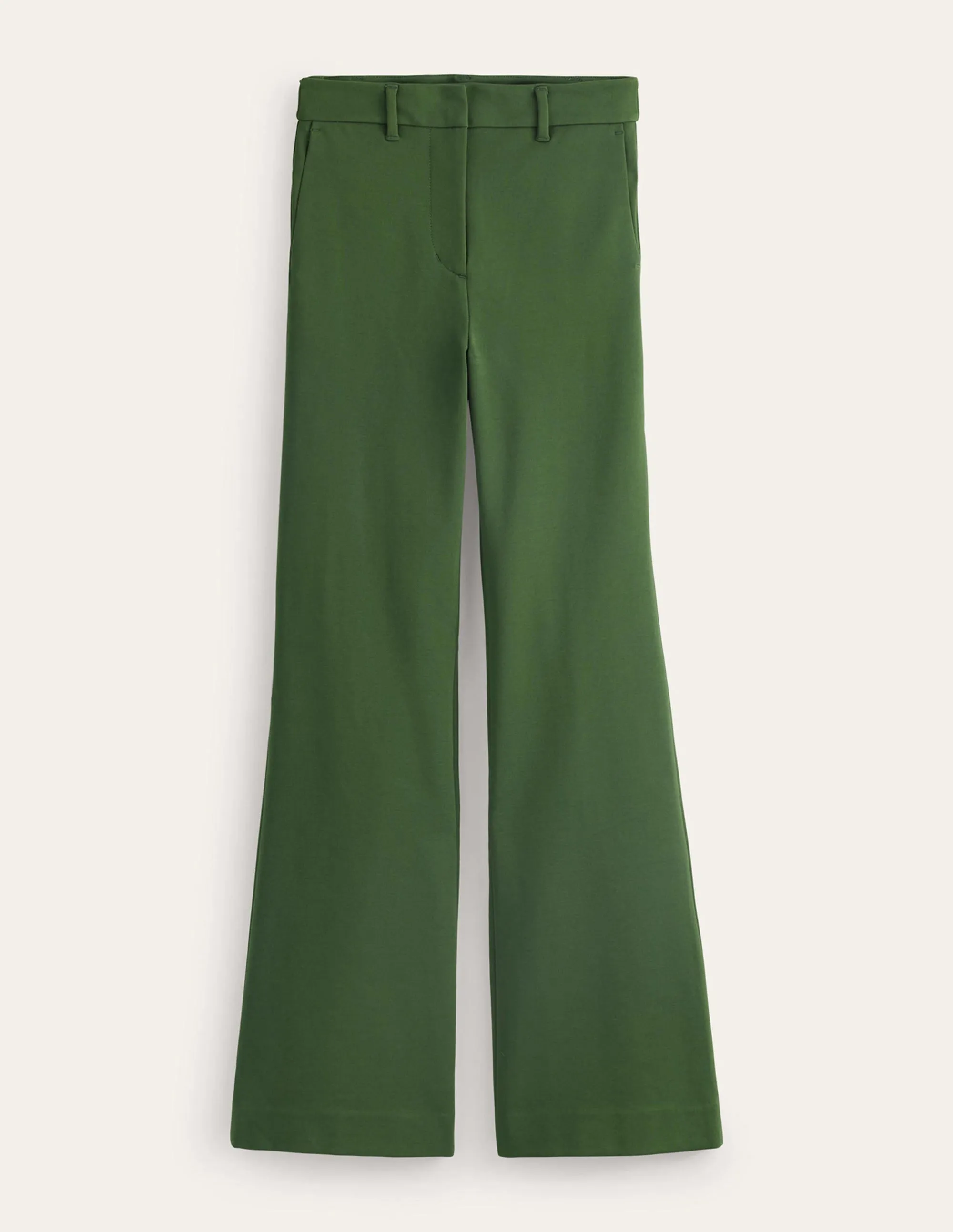 Brompton Ponte Trousers-Winter Green