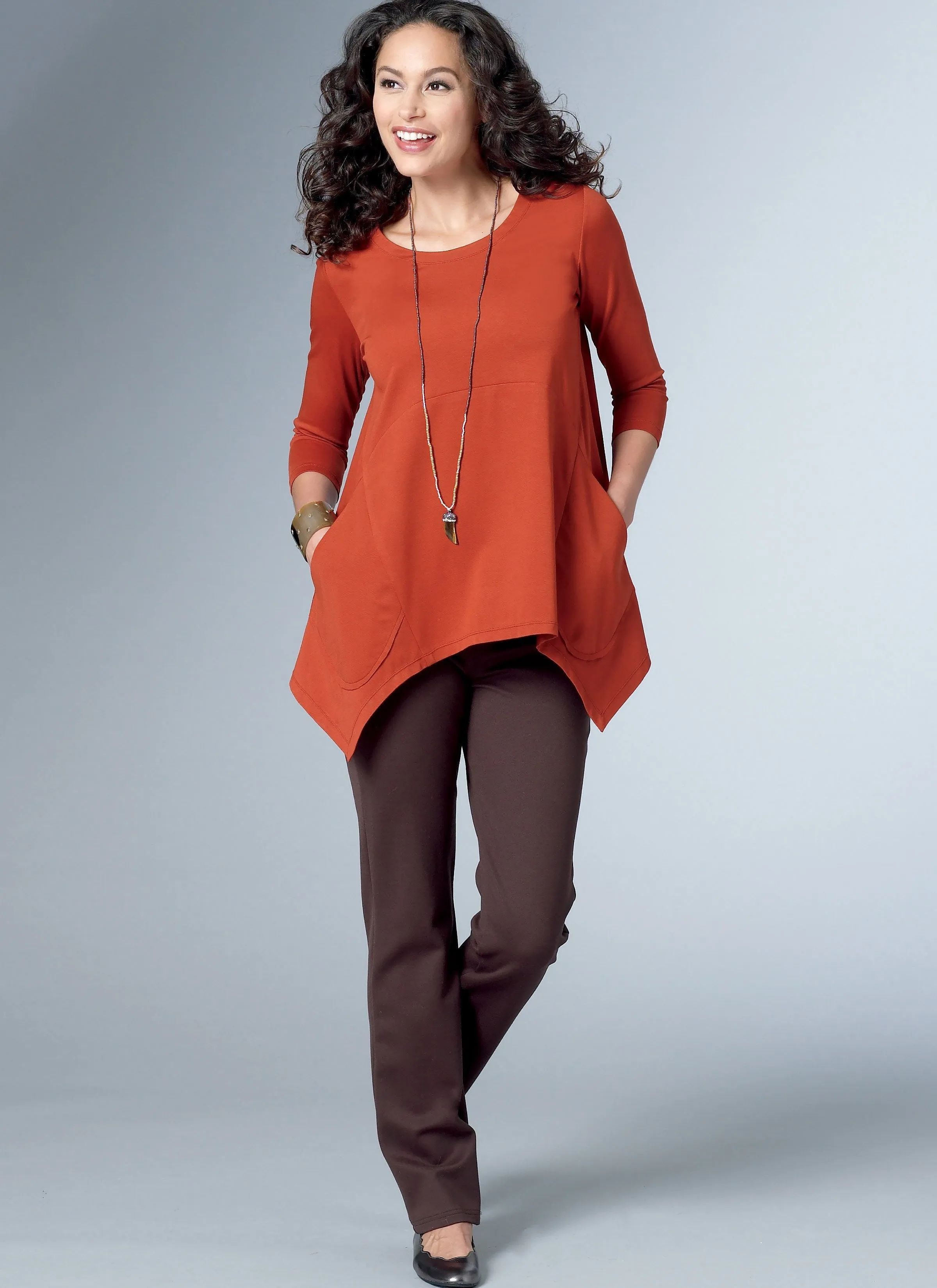 Butterick 6492 Misses' Loose Knit Tunics Pattern