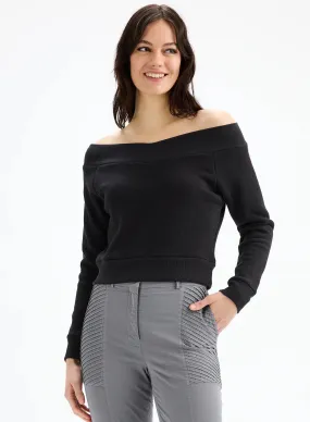 CHR Lindsay Off Shoulder V Sweatshirt