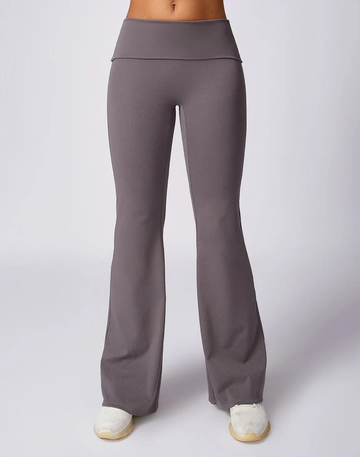 Cotton Flared Legging Trousers