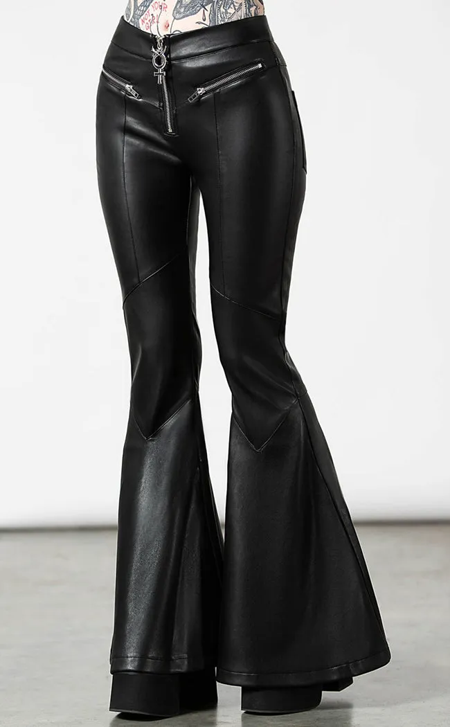 Dark Nebula Flared Trousers