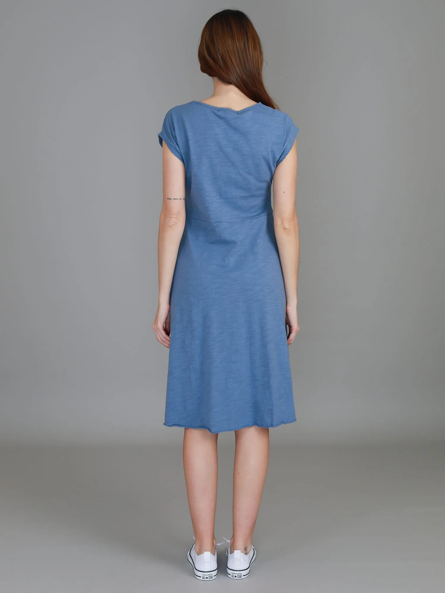 Evelyn Midi Dress with Pockets