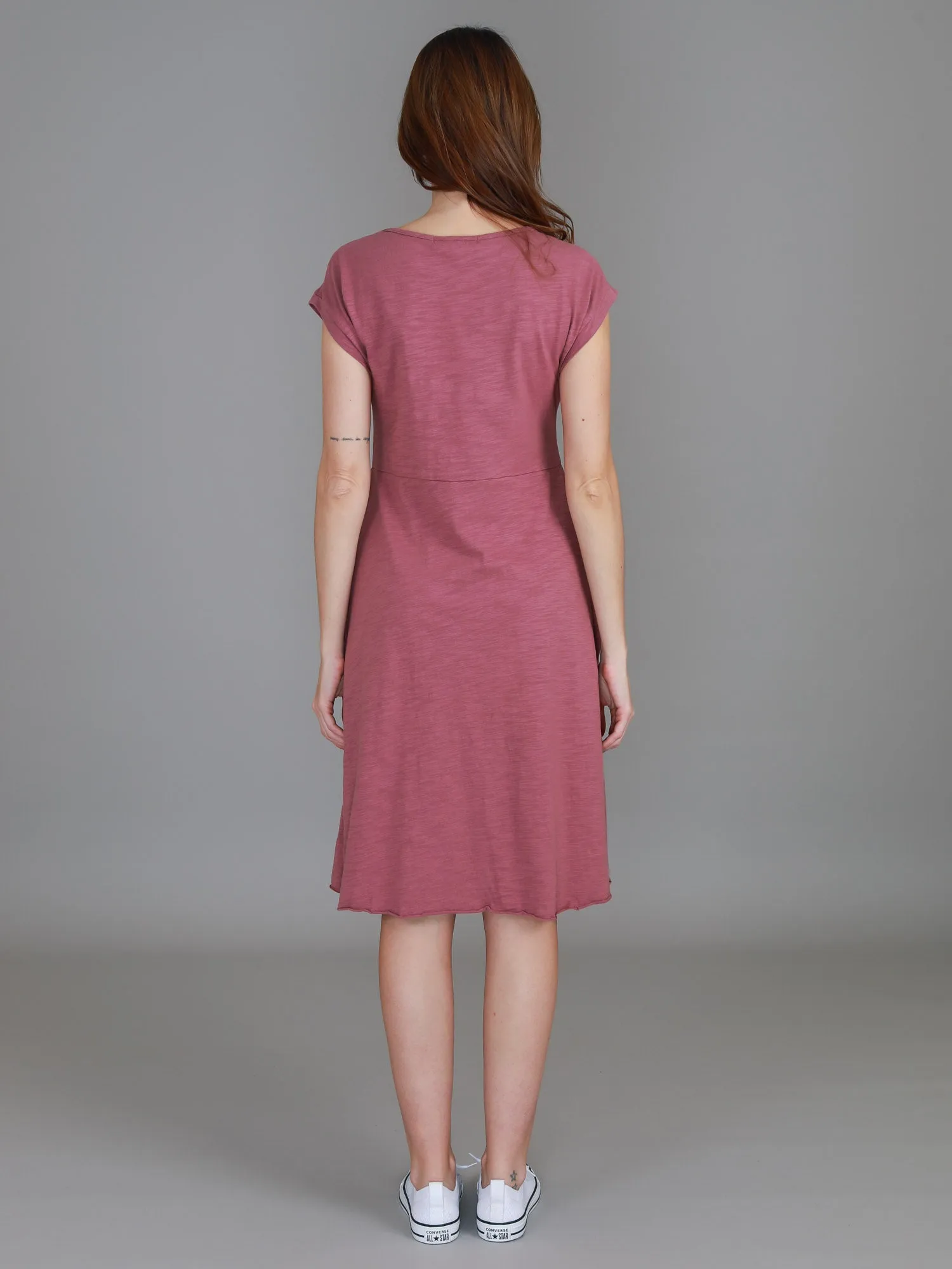 Evelyn Midi Dress with Pockets