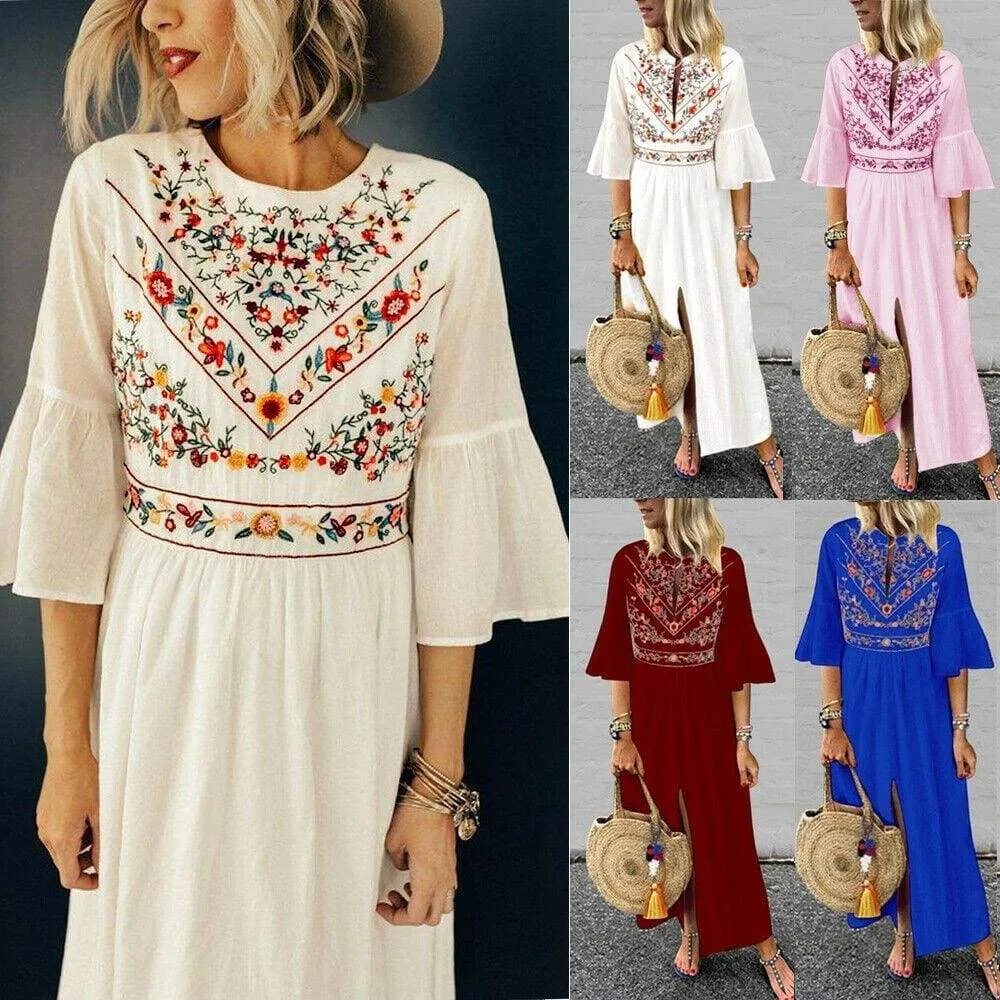 FashionSierra - Women Fashion Boho Long Maxi Dress