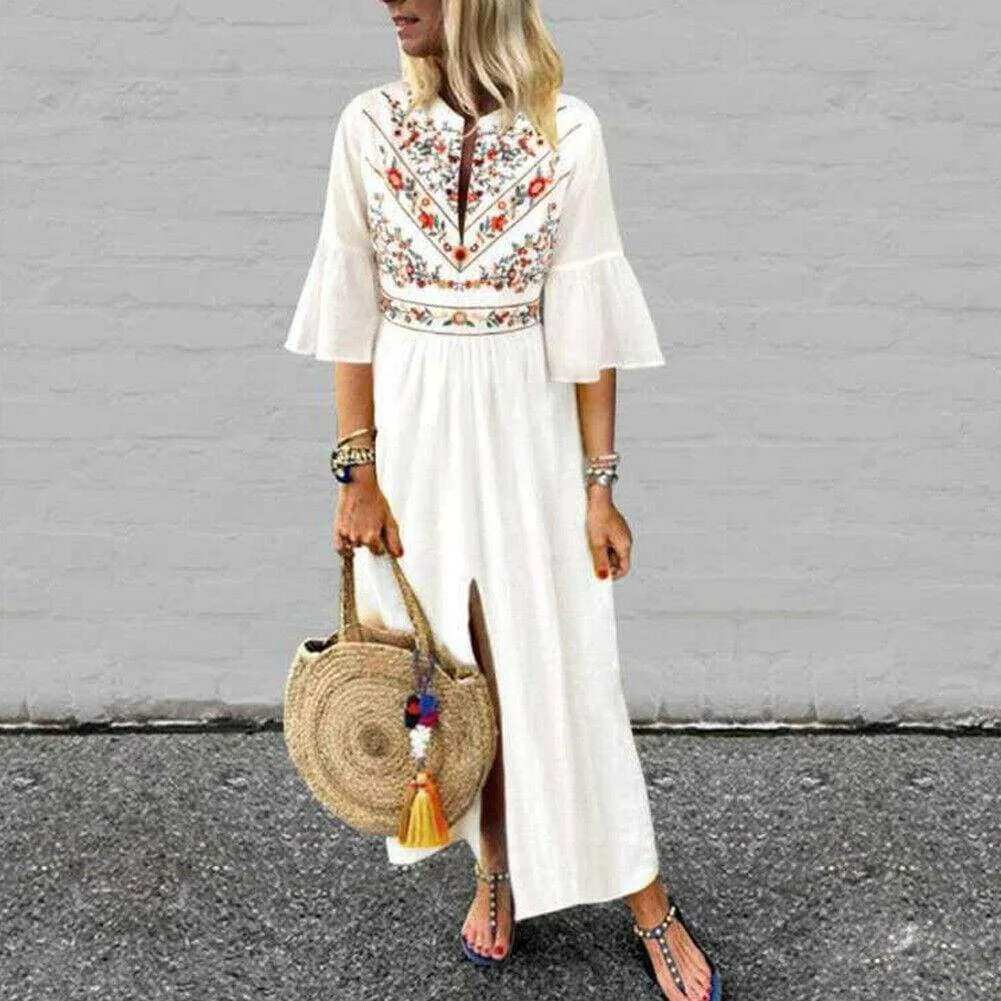 FashionSierra - Women Fashion Boho Long Maxi Dress