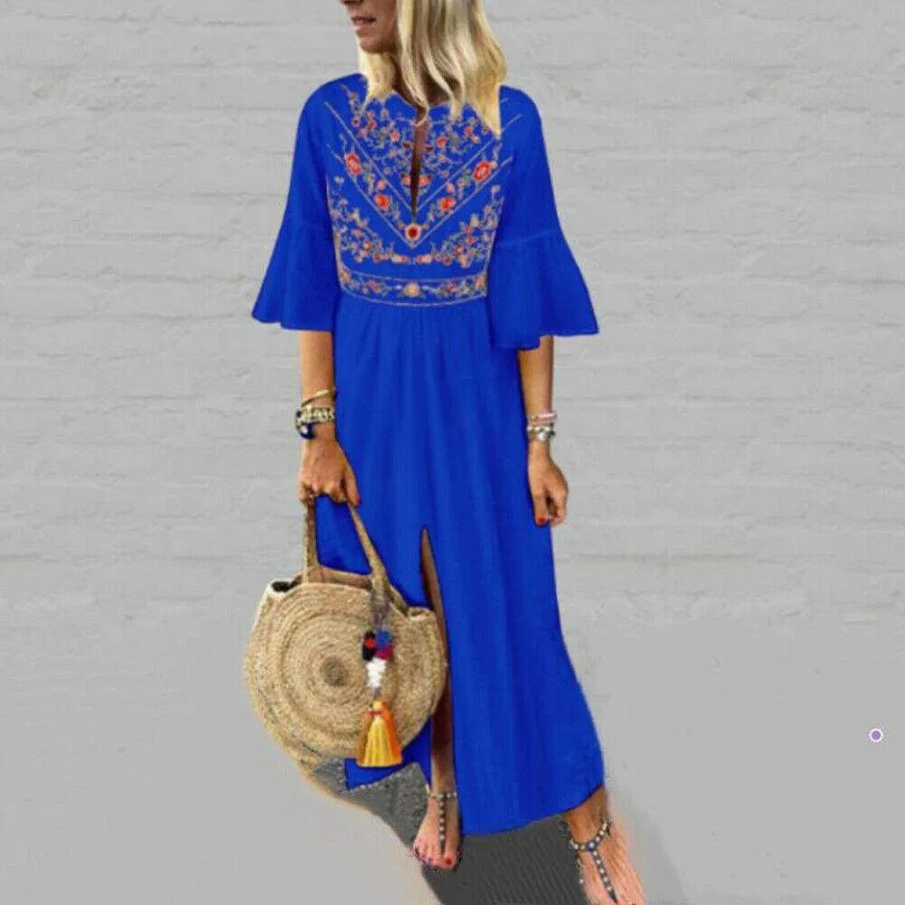 FashionSierra - Women Fashion Boho Long Maxi Dress