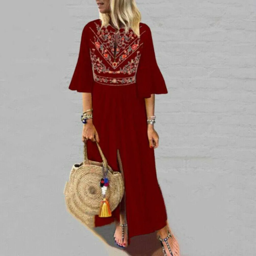 FashionSierra - Women Fashion Boho Long Maxi Dress