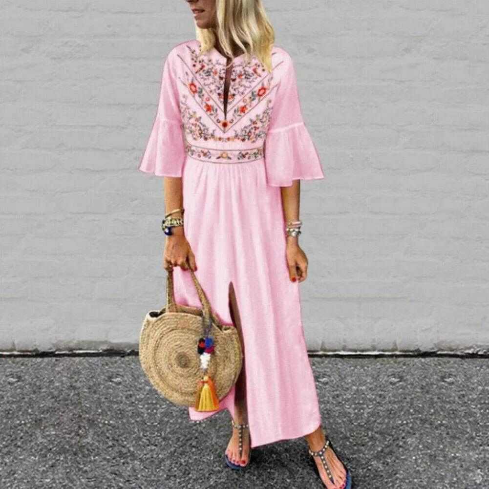 FashionSierra - Women Fashion Boho Long Maxi Dress