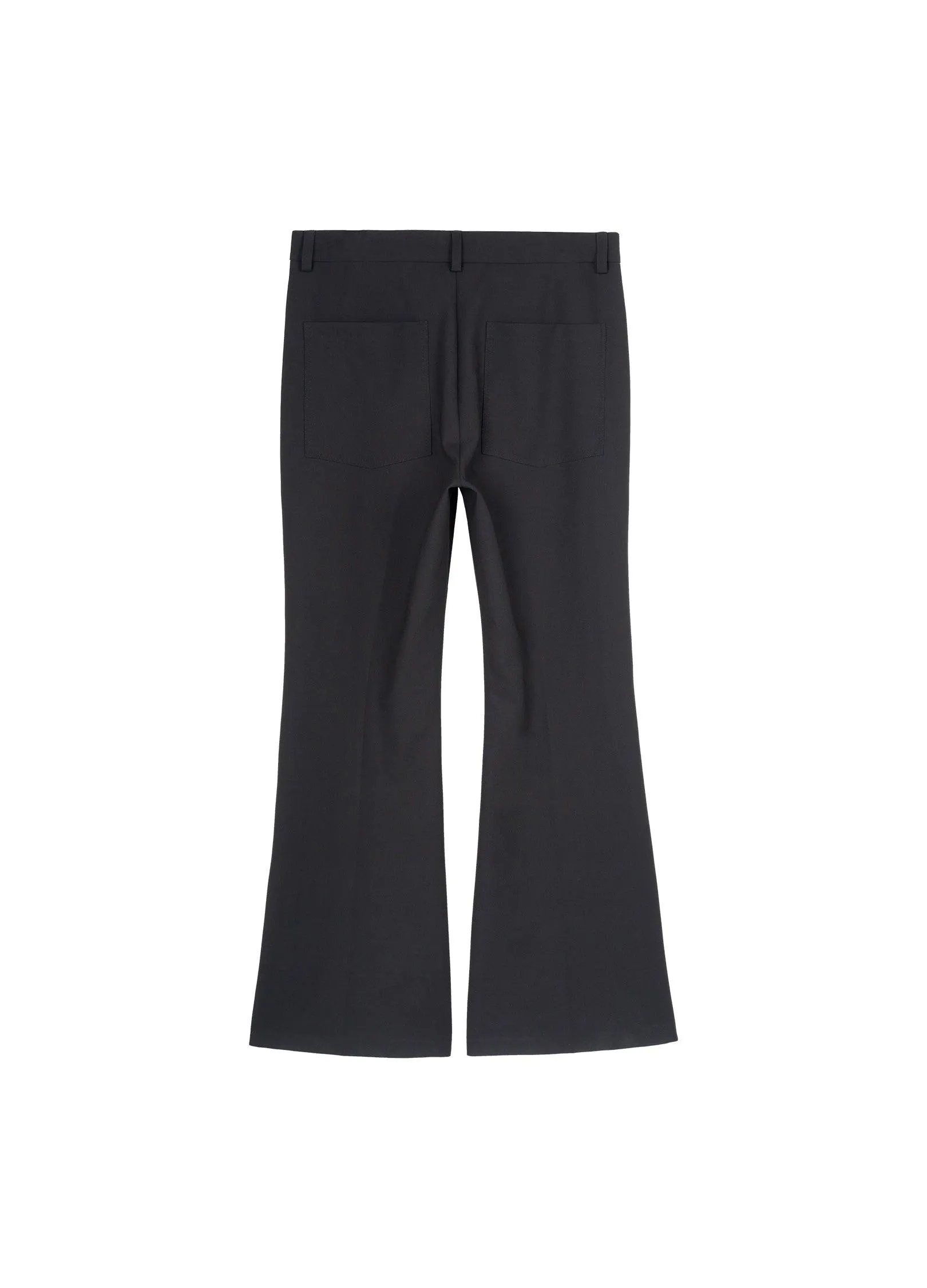 Flared Darted Trousers