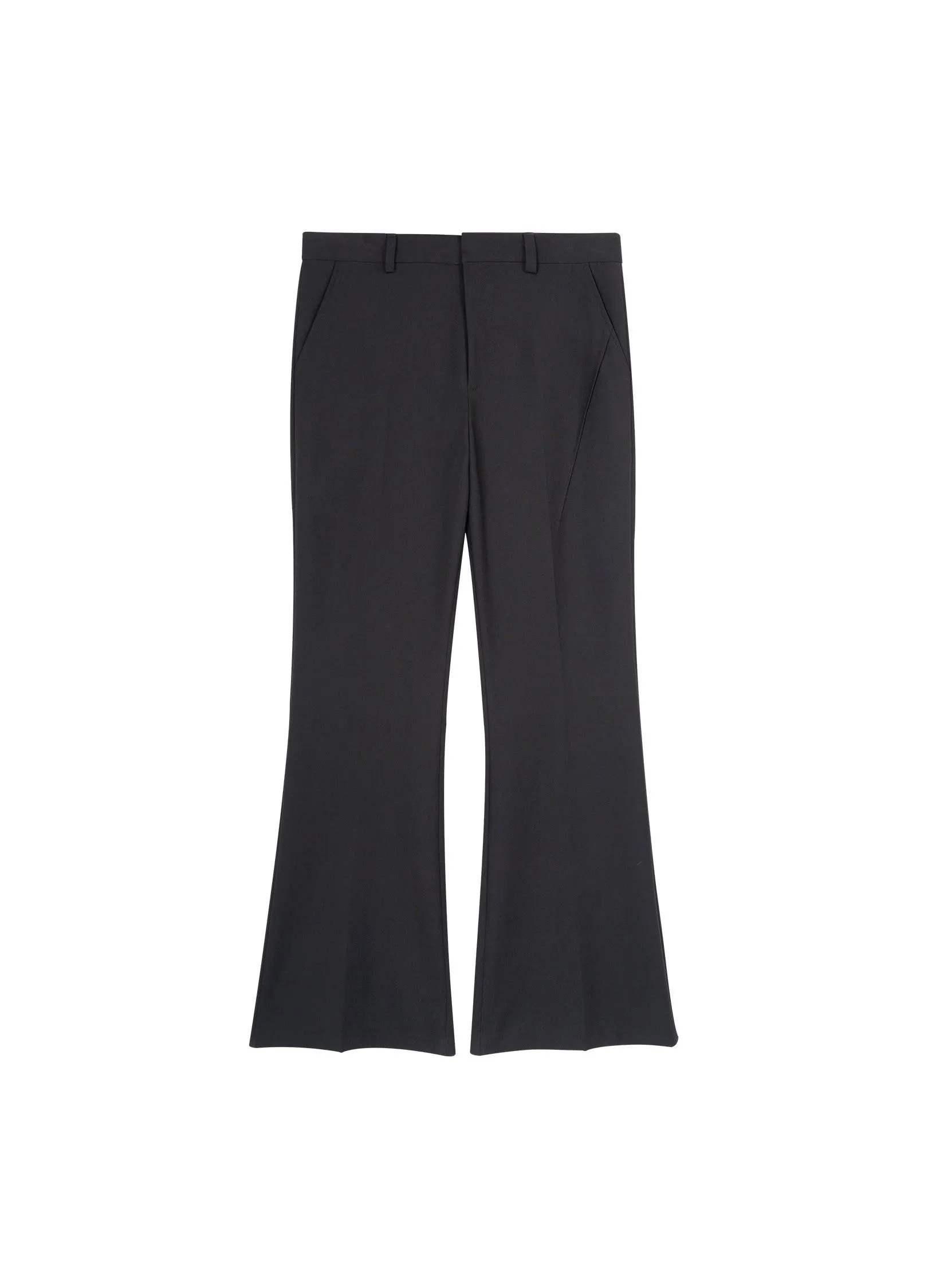 Flared Darted Trousers