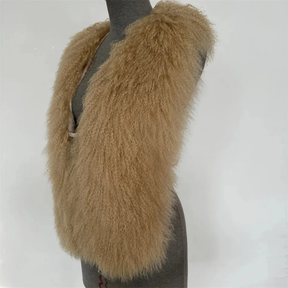 Fur Top Vest