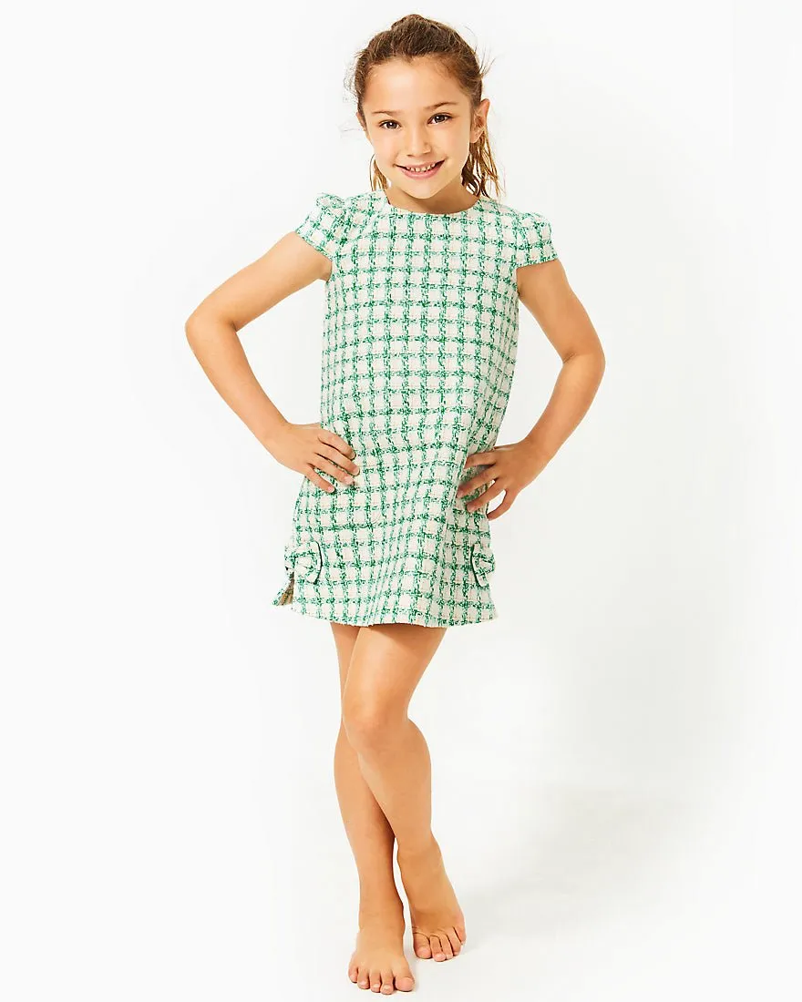 Girls Little Lilly Short Sleeve Shift Dress