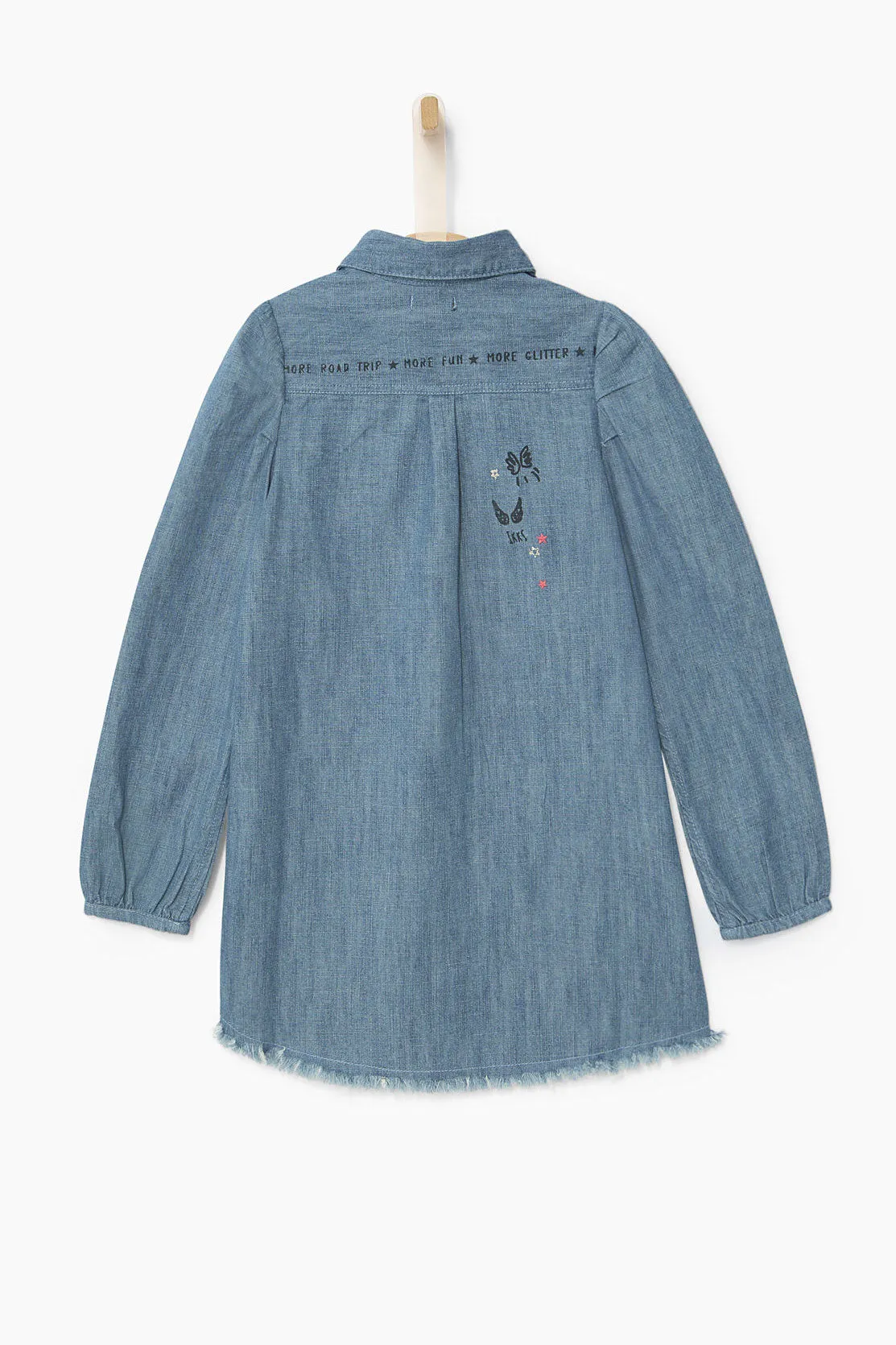 IKKS Blue Denim Girls Dress