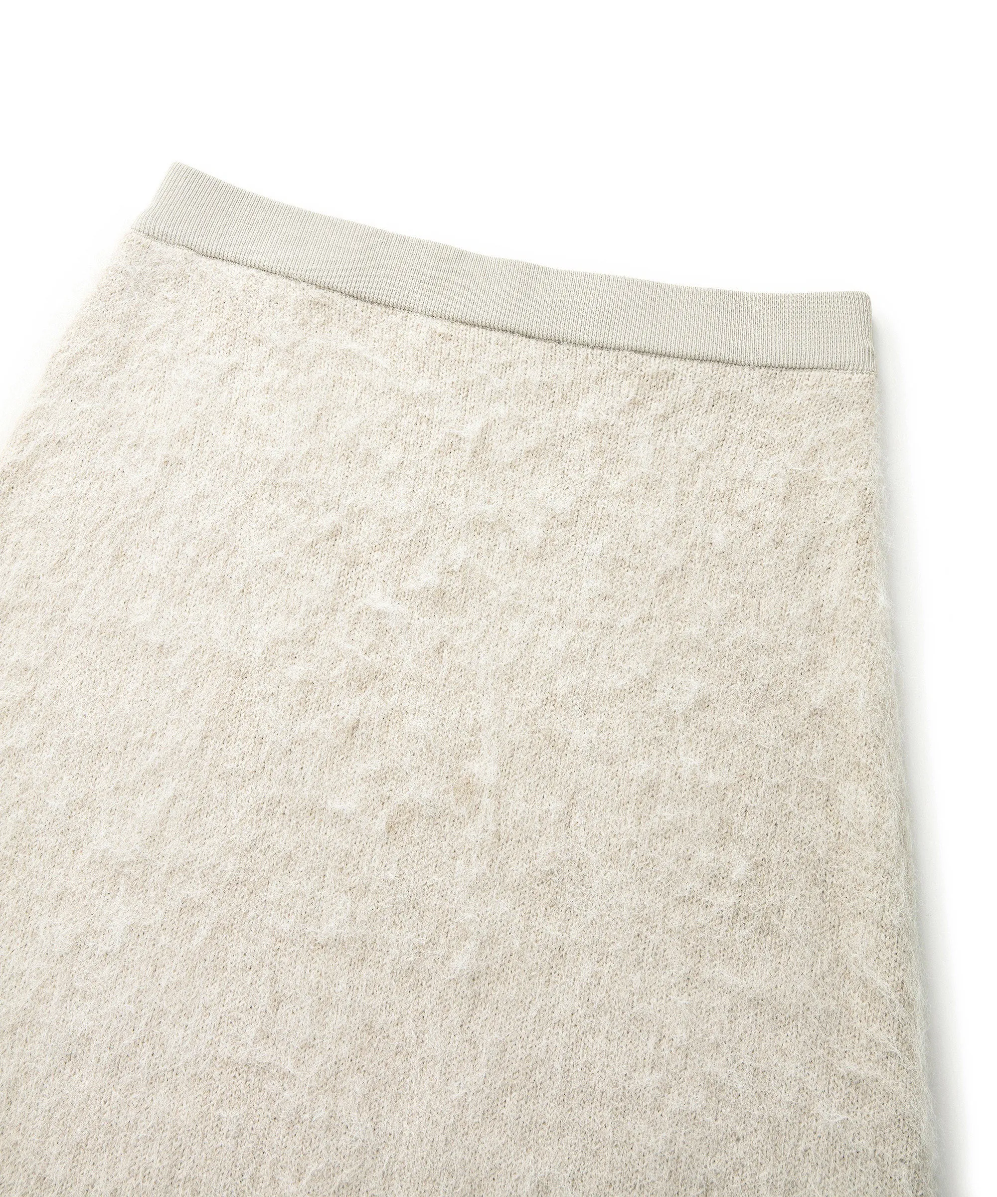 Ipekyol Wool Blend Flared Skirt Off White