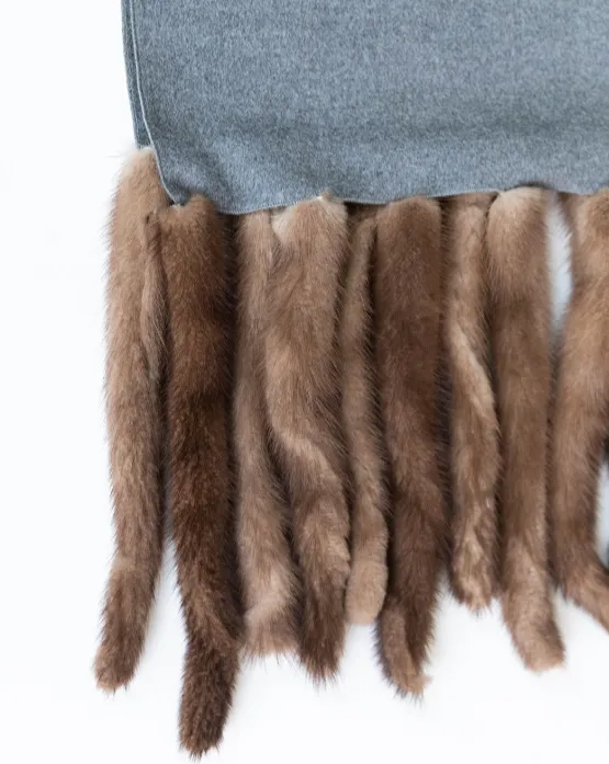 Iron Bear Fur Shawl