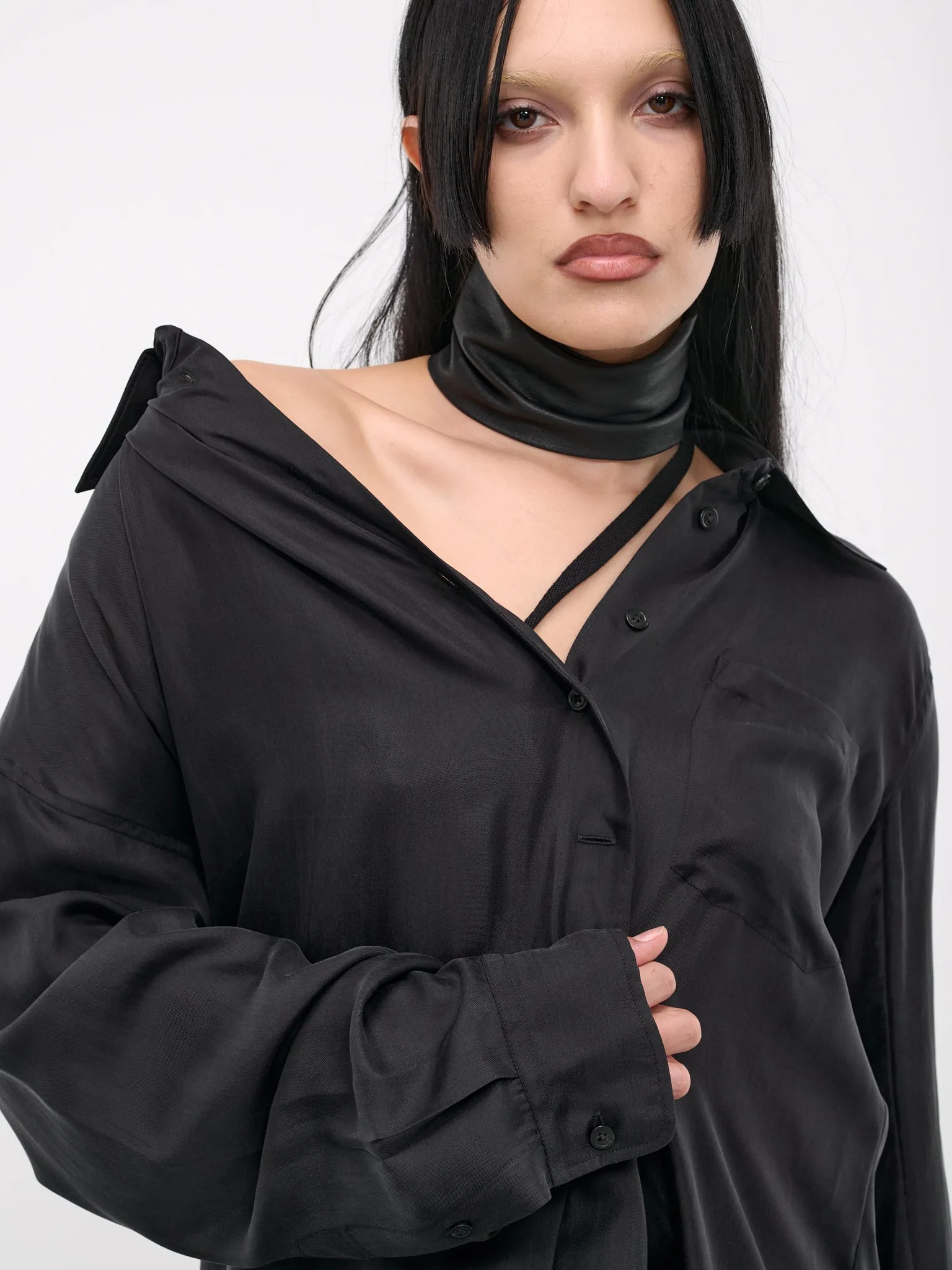 Jula Off-Shoulder Shirt (B0011913-FA417-JULA-OFF-BLACK)