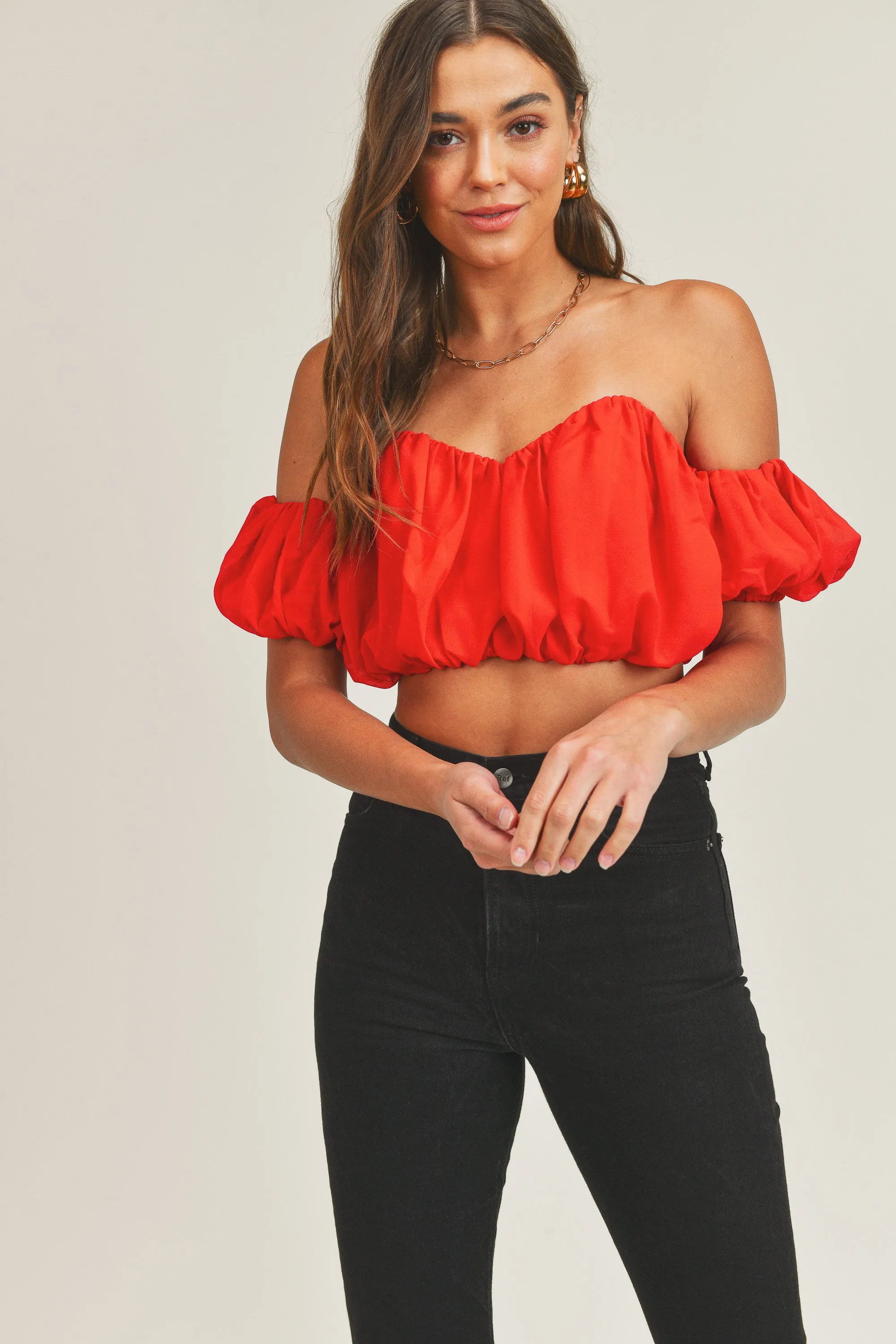 MIRACLE OFF SHOULDER TOP