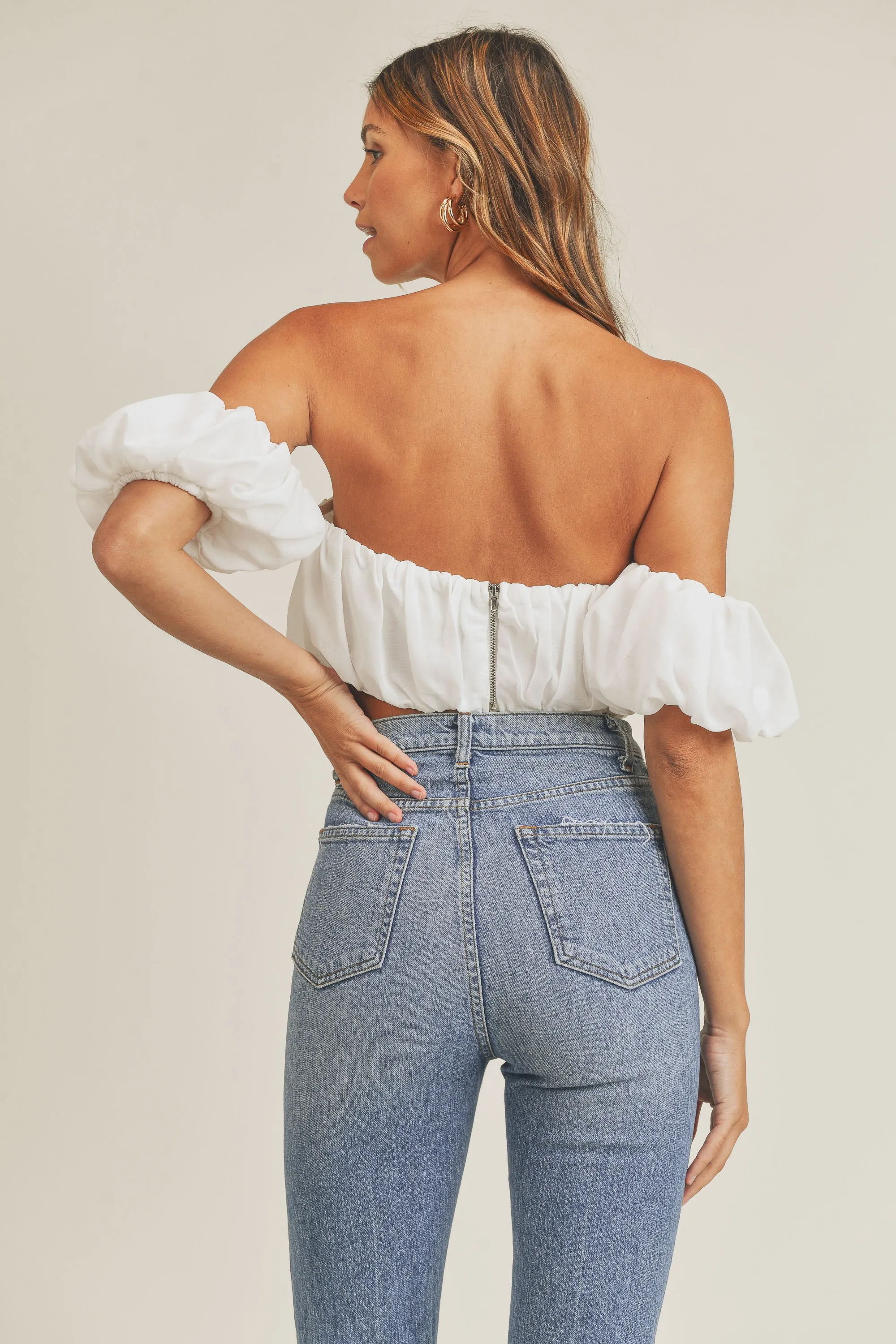 MIRACLE OFF SHOULDER TOP