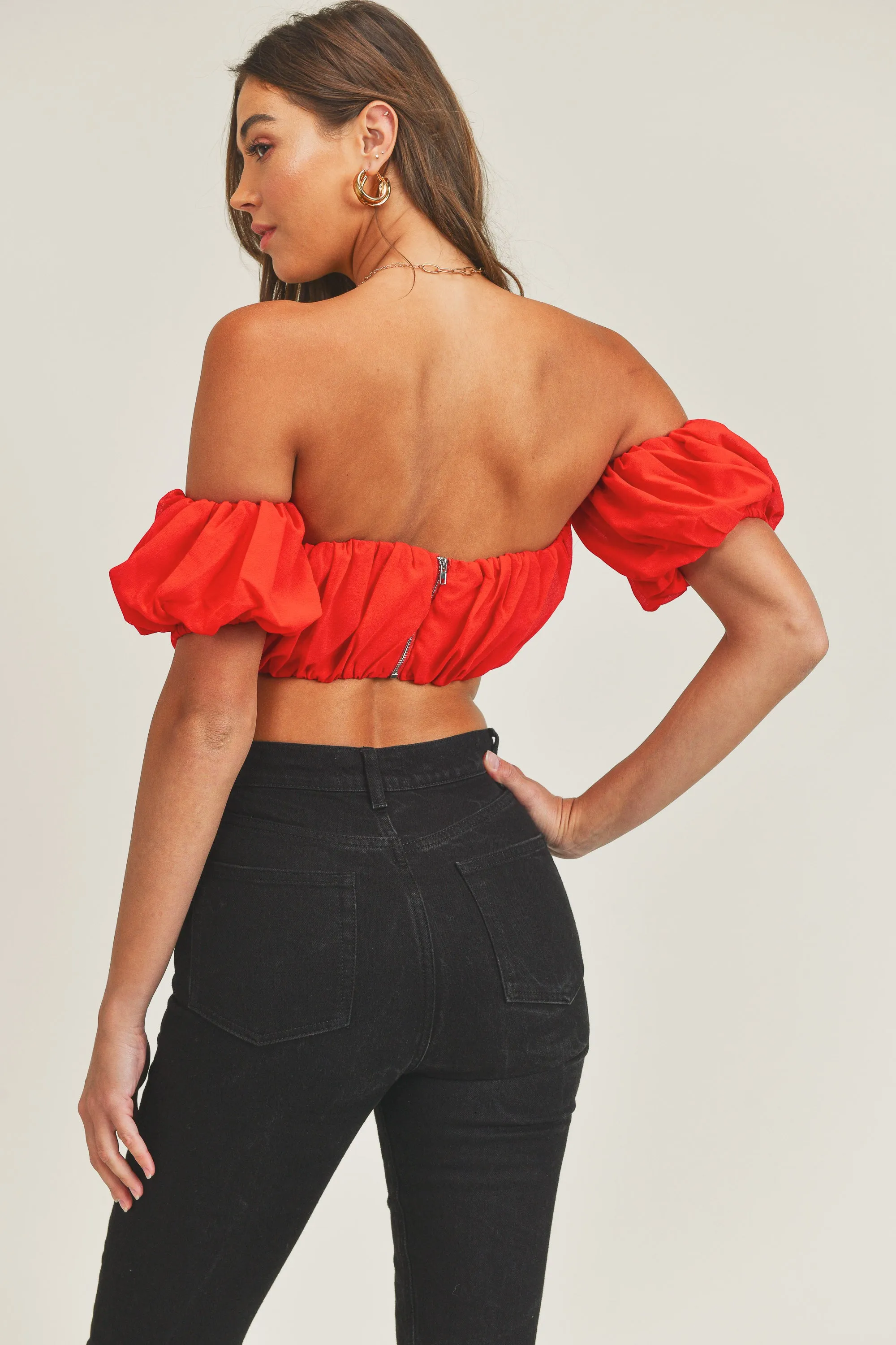 MIRACLE OFF SHOULDER TOP