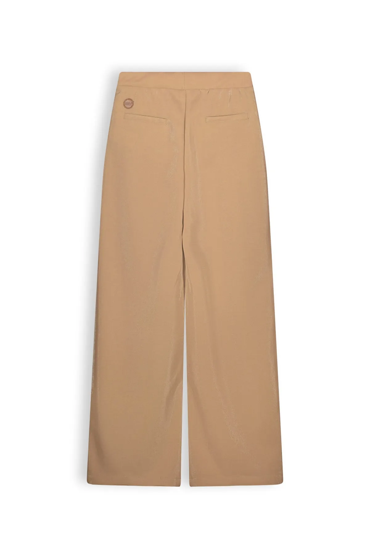 NoBell Sinus girls palazzo pique pants beige