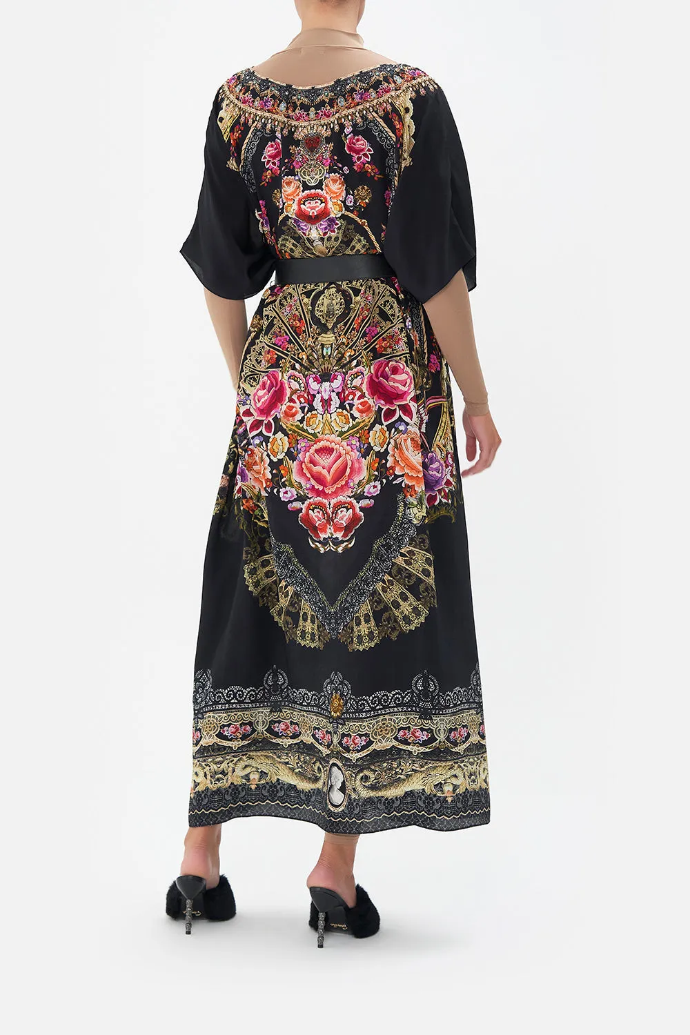 ROUND NECK KAFTAN DANCE WITH DUENDE