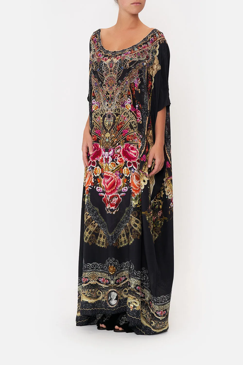 ROUND NECK KAFTAN DANCE WITH DUENDE