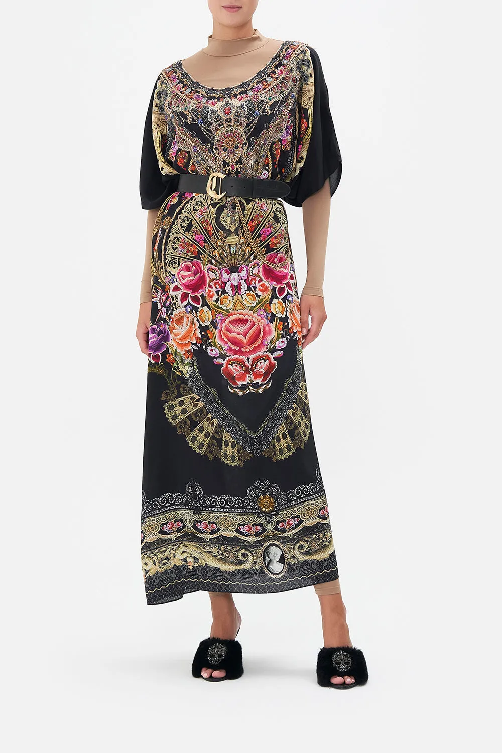 ROUND NECK KAFTAN DANCE WITH DUENDE