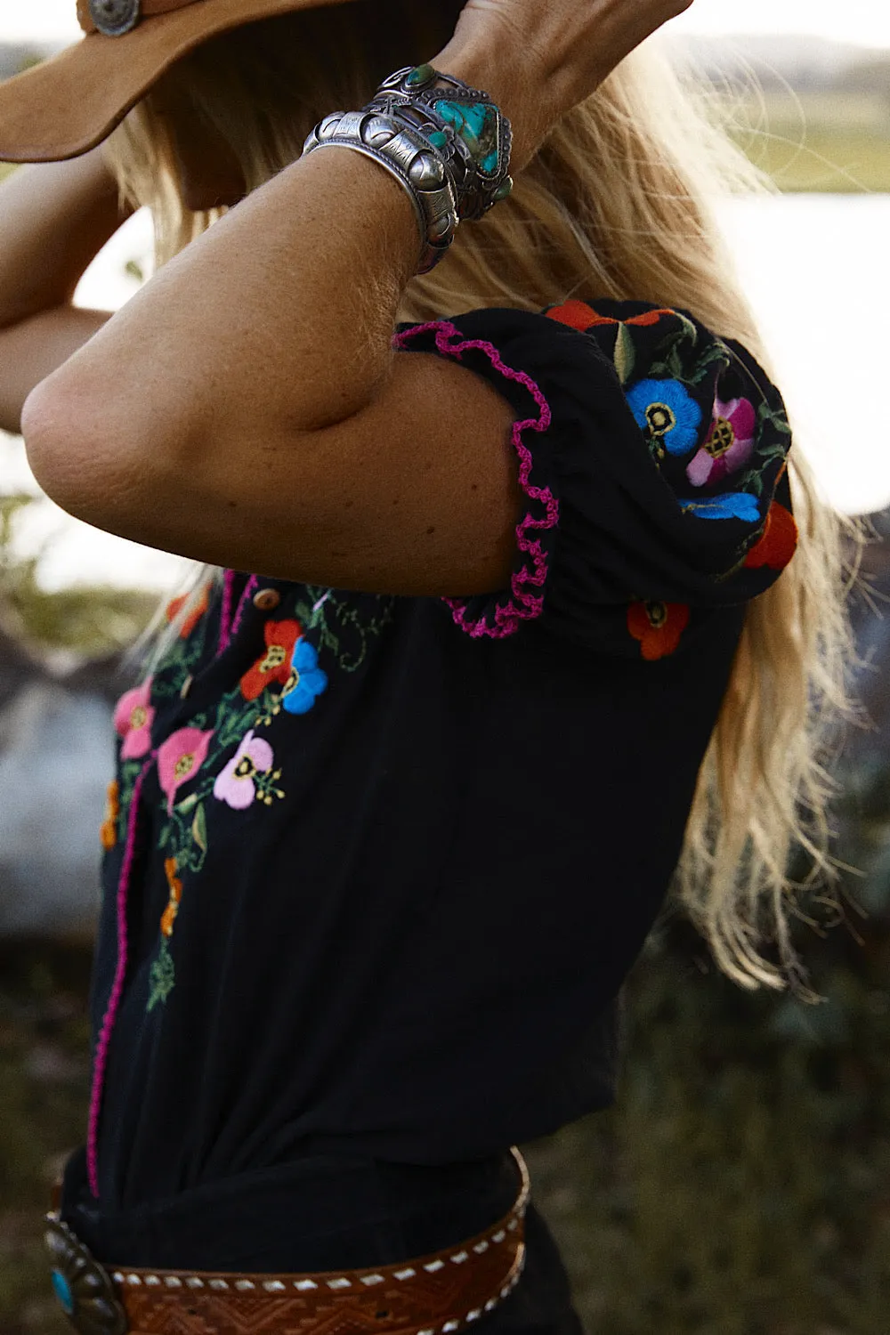 Santeria Embroidered Blouse