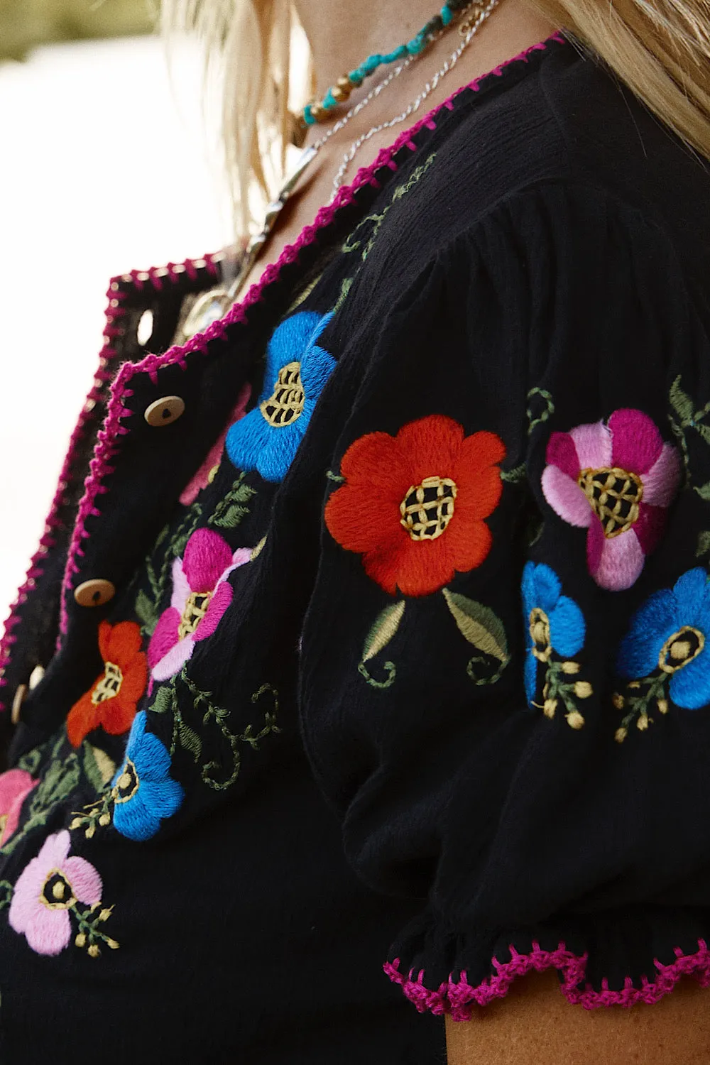 Santeria Embroidered Blouse