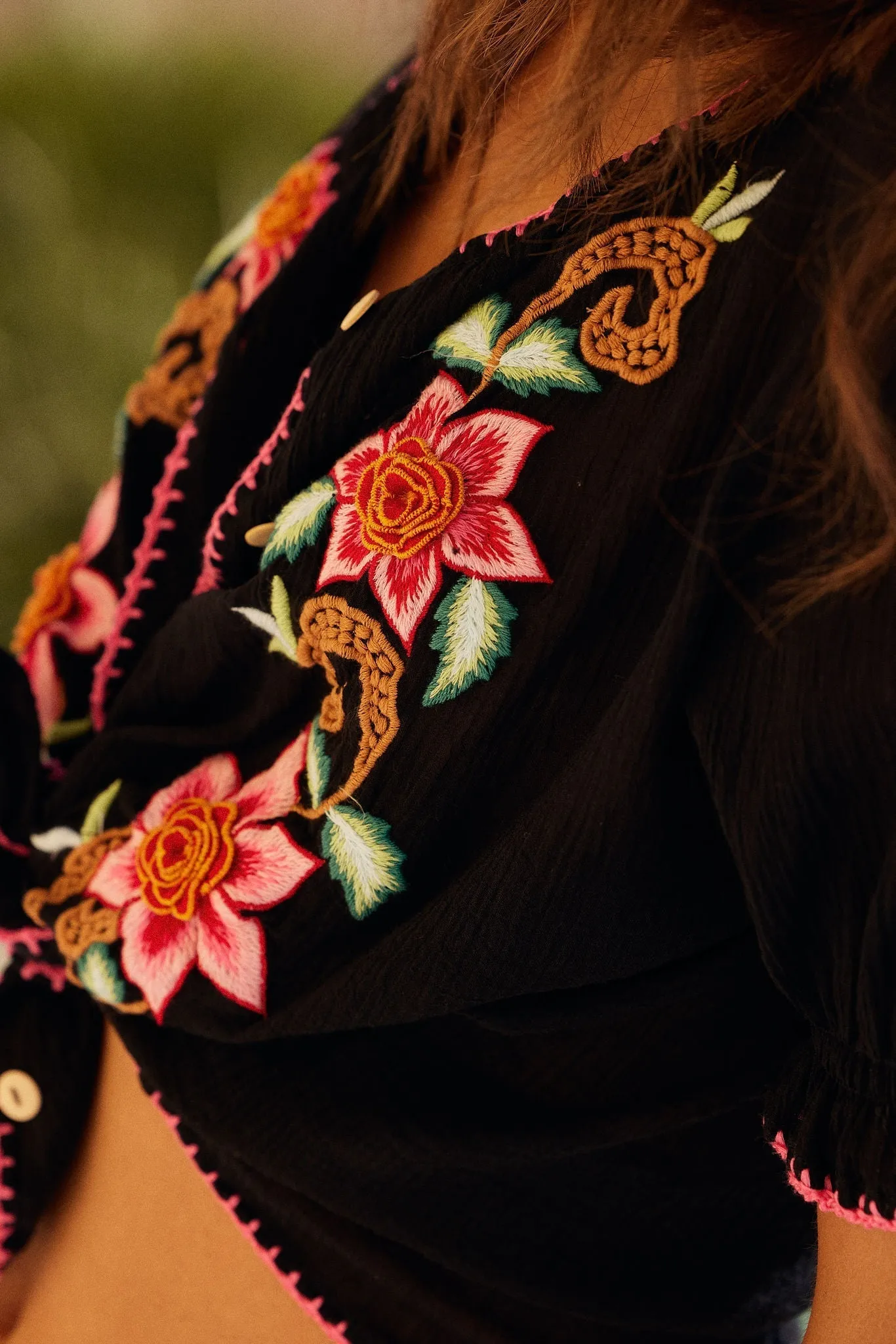 Song Of The Wind Embroidered Blouse