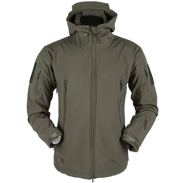 Trendy Men's Waterproof Thermal Hooded Jacket