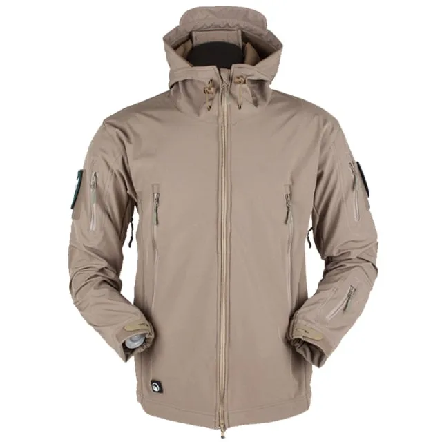 Trendy Men's Waterproof Thermal Hooded Jacket