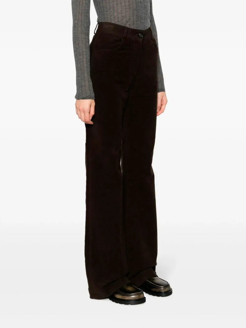 Velour trousers