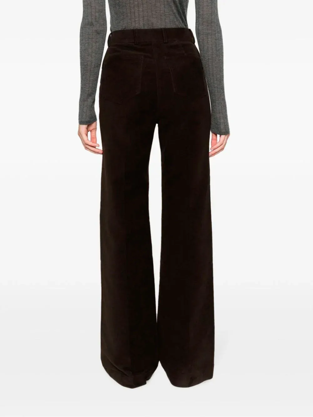 Velour trousers